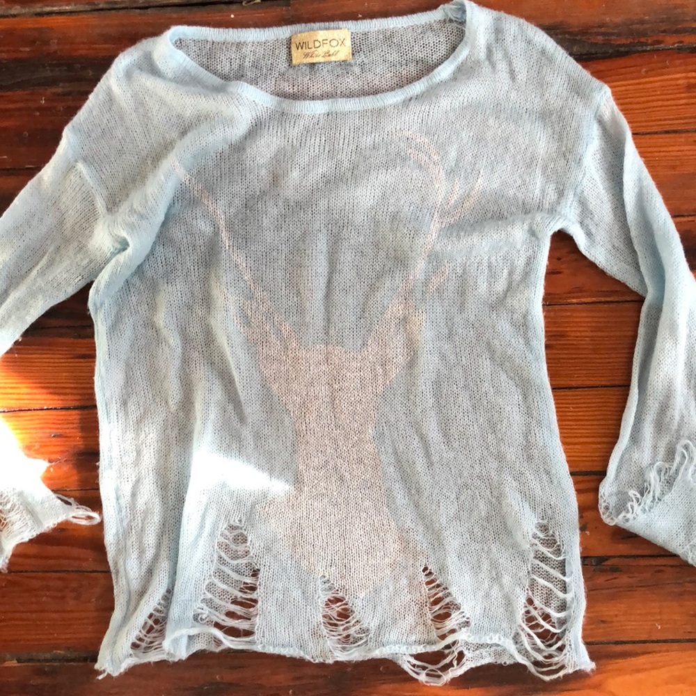 Wildfox Deer Sweater